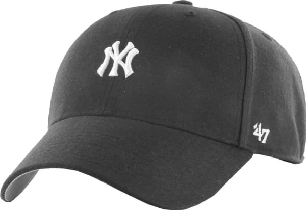 47 Brand MLB New York Yankees Base Runner Cap B-BRMPS17WBP-BKA Black One size