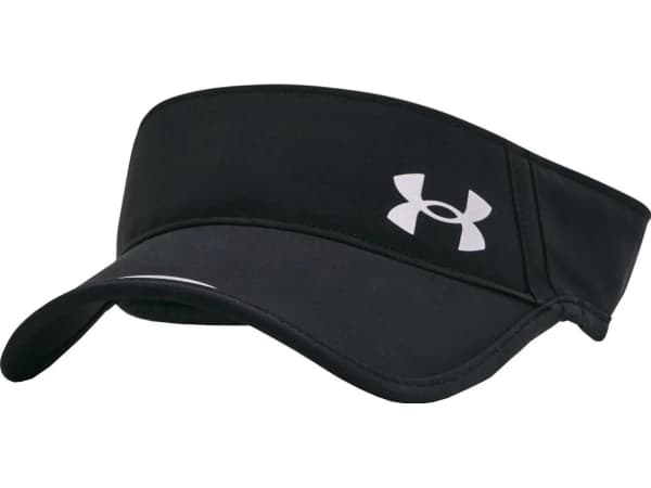 Under Armor Iso-Chill Launch Run Visor 1361563-001 Black One size