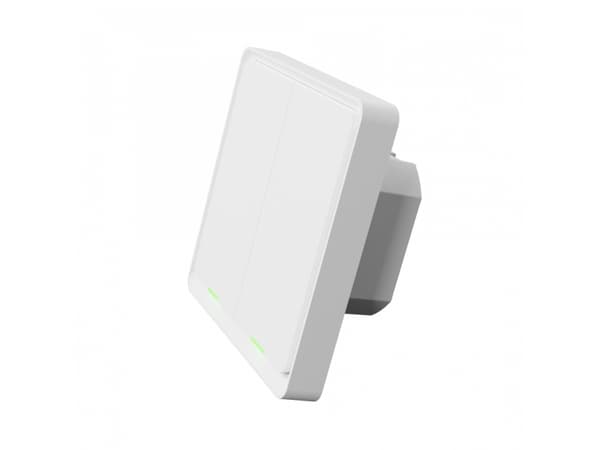 Tesla TSL-SWI-ZIGBEE2, Trådløs, ZigBee, Hvit, 280 W, Vegg, Knapper