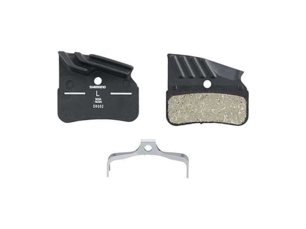 Shimano WP-EBPN03ARFA, Bromsbackar för cykel, Svart, Rostfritt stål