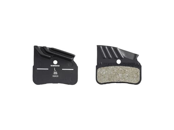 Shimano WP-EBPN03ARFA, Bremsekloss, Sort, Rustfritt stål