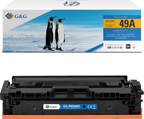 G&G Toner G&G-kompatibel toner med HP Q5949A, NT-PH5949C, HP 49A, svart, 2500s