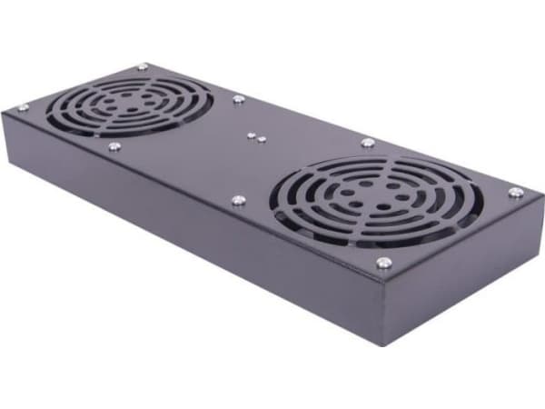 Ventilation panel for hanging cabinets (2 fans) CCAS-PW2-060XW
