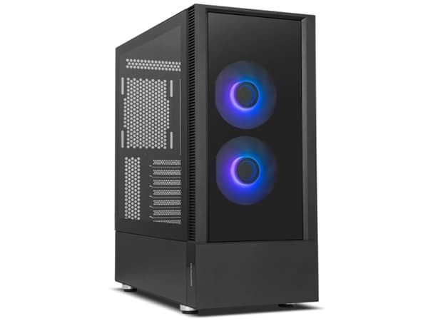 NOX Hummer Nemesis, Midi Tower, PC, Musta, ATX, mikro ATX, ABS, SPCC, Terästä, Multi