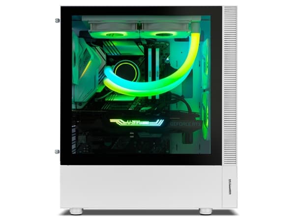 NOX Hummer Nemesis, Midi Tower, PC, Hvit, ATX, Micro ATX, ABS, SPCC, Stål, Multi