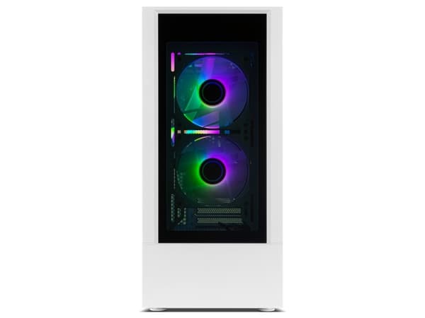 NOX Hummer Nemesis, Midi Tower, PC, Hvit, ATX, Micro ATX, ABS, SPCC, Stål, Multi