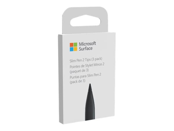 Microsoft - Pennspets - mattsvart (paket om 3) - för Surface Slim Pen 2