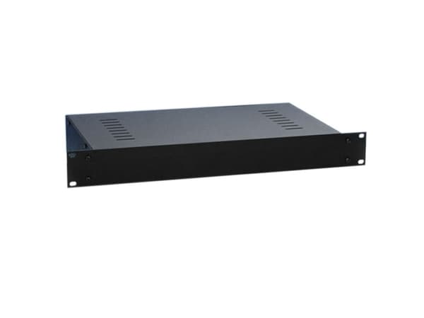 adam hall 87407V, Svart, Stål, 1U, 48,3 cm (19"), 406 mm, 250 mm