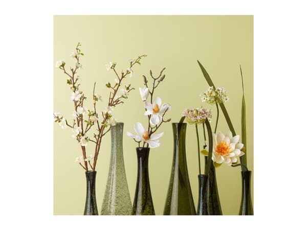 LEONARDO 031696, inomhus, Artificial flowering plant, Näckros, Grön, Vit, Gul, 170 mm, 170 mm