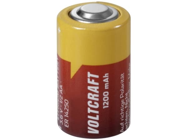 V-TCRAFT Spesialbatteri 1/2 AA Lithium 3,6 V 1200 mAh 1 stk