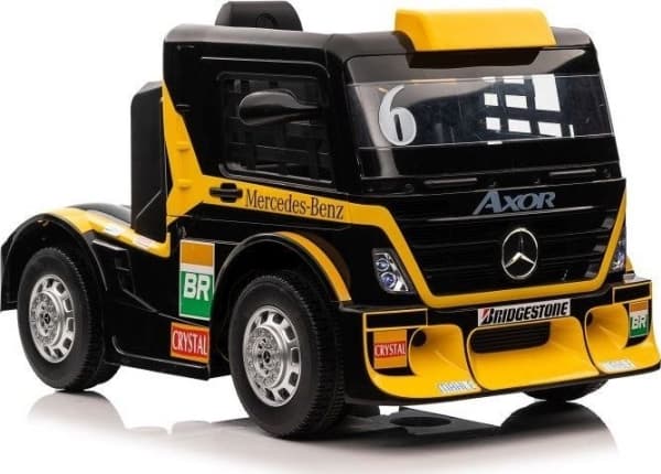 Lean Bilar Batteribil Mercedes XMX622 Gul LCD