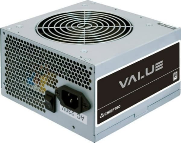 Chieftec VALUE SERIES APB-600B8 - Strømforsyning (intern) - ATX12V 2.3 - 80 PLUS - AC 200 - 240 V - 600 watt - aktiv PFC