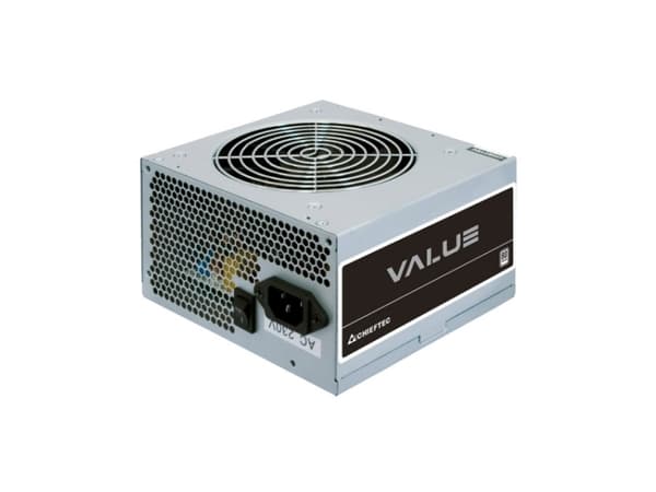 Chieftec VALUE SERIES APB-600B8 - Strømforsyning (intern) - ATX12V 2.3 - 80 PLUS - AC 200 - 240 V - 600 watt - aktiv PFC