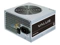 Miniatyrbilde 1 av 5: Chieftec VALUE SERIES APB-600B8 - Strømforsyning (intern) - ATX12V 2.3 - 80 PLUS - AC 200 - 240 V - 600 watt - aktiv PFC