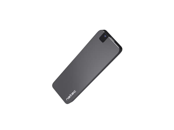 NATEC Rhino M.2 NVME, SSD-kabinett, M.2, M.2, Ultra M.2, USB-tilkobling, Sort