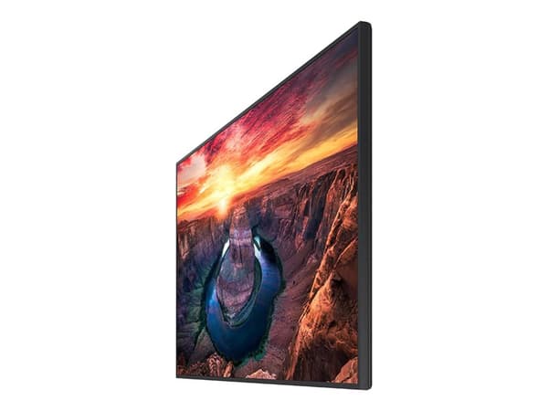 Samsung QM55B-T - 55" Diagonal klass QMB Series LED-bakgrundsbelyst LCD-skärm - digital skyltning - med pekskärm - Tizen OS - 4K UHD (2160p) 3840 x 2 Svart
