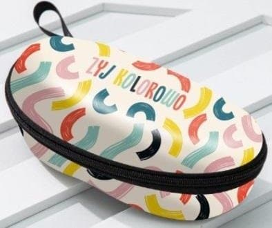 Colorful glasses case
