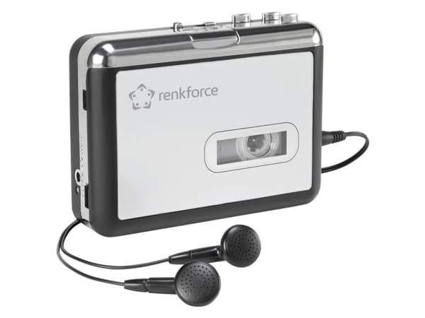 Renkforce RF-CP-170 Kassetter digitizer inkl. hovedtelefoner