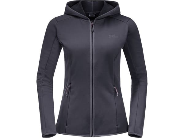 Jack Wolfskin Bluza damska Baiselberg Hooded Fz W graphite r. M (1710771_1388)