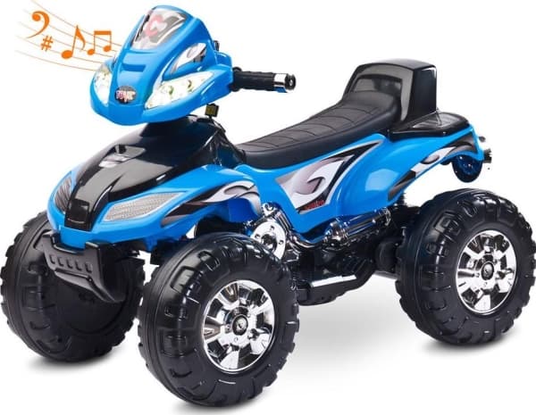 Caretero BATTERY VEHICLES CUATRO Blue