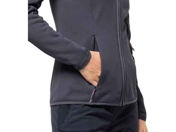 Jack Wolfskin Women's Sweatshirt Baiselberg Hooded Fz W graphite r. S (1710771_1388)