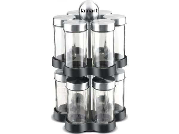 Asda Lamart Lamart LT7044 Kryddersett 12el STÅL LAMART