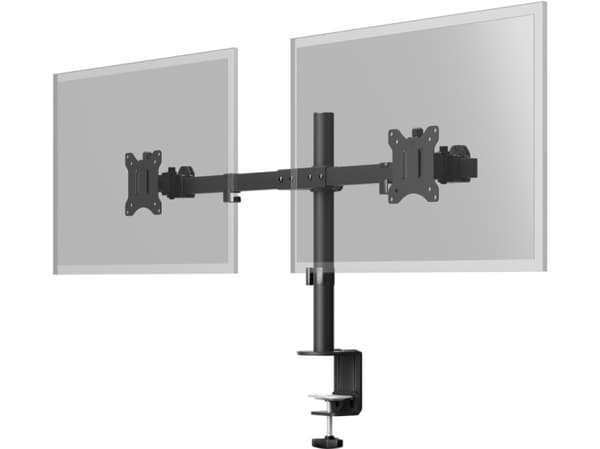 Goobay 59394, Klämma, 9 kg, 43,2 cm (17"), 81,3 cm (32"), 100 x 100 mm, Svart