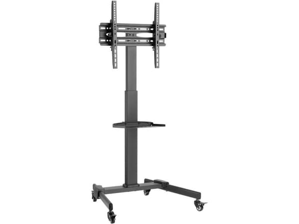 Goobay 59507, Multimedia-stativ, Sort, Stål, 35 kg, 94 cm (37"), 177,8 cm (70")