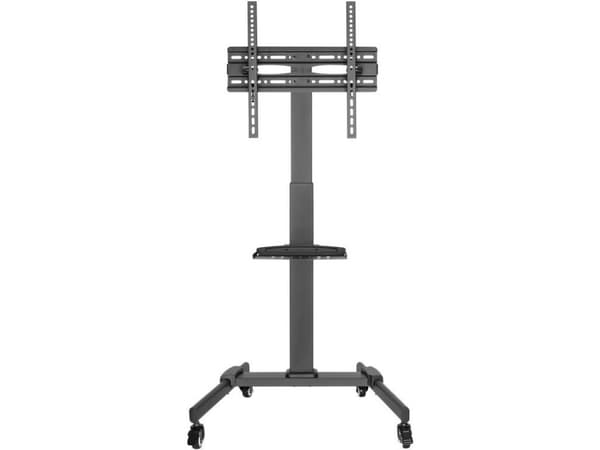 Goobay 59507, Multimedia-stativ, Sort, Stål, 35 kg, 94 cm (37"), 177,8 cm (70")