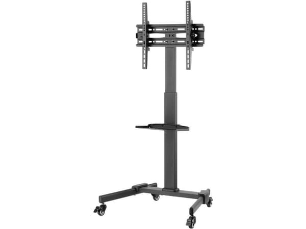 Goobay 59507, Multimedia-stativ, Sort, Stål, 35 kg, 94 cm (37"), 177,8 cm (70")