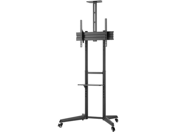 Goobay 59508, 177,8 cm (70"), 100 x 100 mm, 600 x 400 mm, 5 - 12°, Stål, Svart Svart