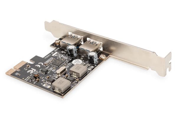 DIGITUS - USB-adapter - PCIe 2.0 låg profil - USB 3.0 x 2