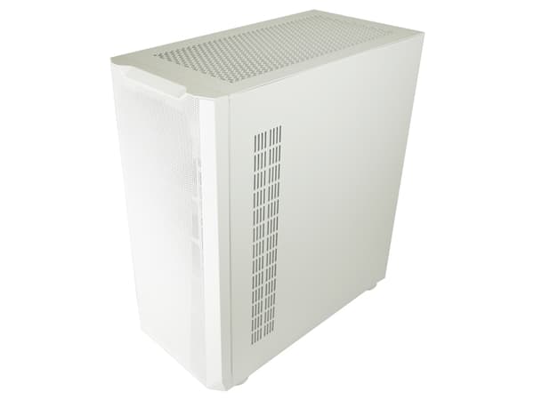 LC Power Gaming 900W Lumaxx Light - Mid tower - ATX - genomskinlig sidopanel (härdat glas) - vit - USB/ljud