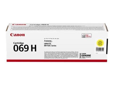 Canon 069H - Lång livslängd - gul - original - box - tonerkassett - för i-SENSYS LBP673Cdw, LBP673dw, MF752Cdw, MF754Cdw