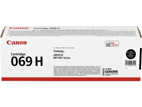 Canon 069H - Høy ytelse - svart - original - boks - tonerpatron - for i-SENSYS LBP673Cdw, LBP673dw, MF752Cdw, MF754Cdw