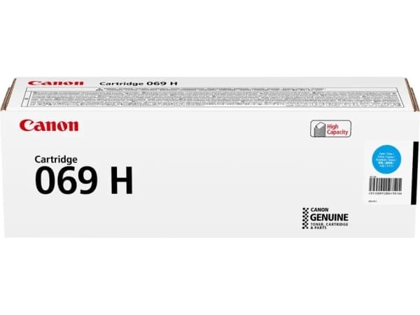Canon 069H - Høy ytelse - cyan - original - boks - tonerpatron - for i-SENSYS LBP673Cdw, LBP673dw, MF752Cdw, MF754Cdw