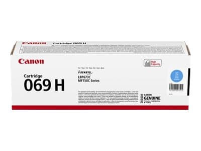 Canon 069H - Høy ytelse - cyan - original - boks - tonerpatron - for i-SENSYS LBP673Cdw, LBP673dw, MF752Cdw, MF754Cdw