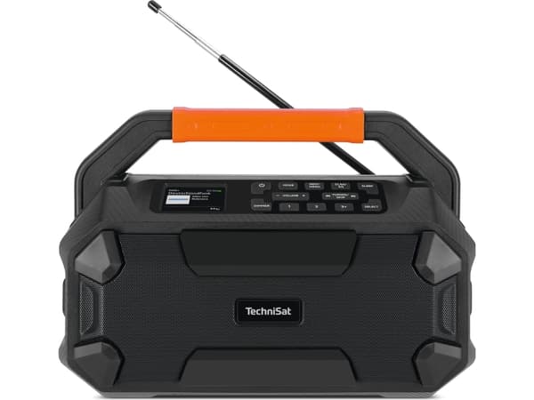 TechniSat DigitRadio 231 OD - Bärbar DAB-radio - 30 Watt - svart