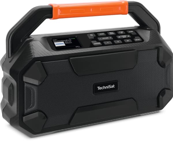TechniSat DigitRadio 231 OD - Bärbar DAB-radio - 30 Watt - svart