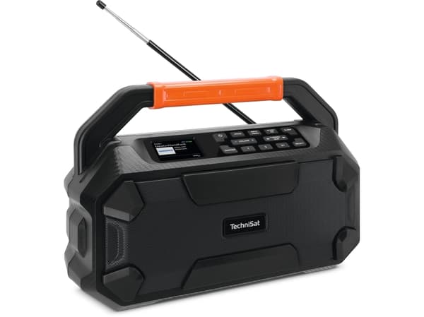 TechniSat DigitRadio 231 OD - Bärbar DAB-radio - 30 Watt - svart
