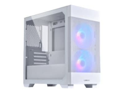 Lian Li LANCOOL 205 Mesh C, Midi Tower, PC, Valkoinen, ATX, mikro ATX, Mini-ITX, Verkko, Karkaistu lasi, 16 cm