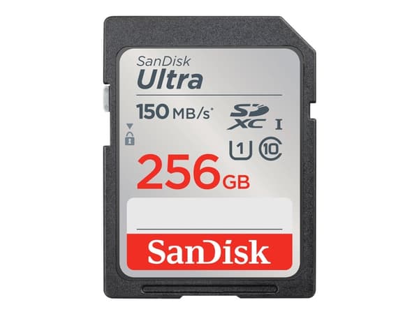 SanDisk Ultra - Flashminnekort - 256 GB - UHS-I U1 / Class10 - SDXC UHS-I