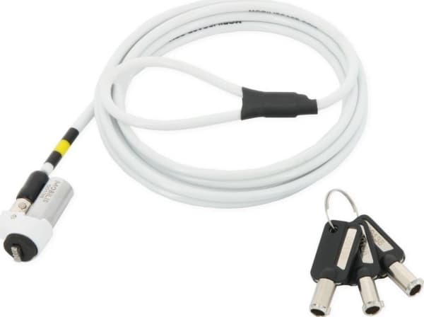 Mobilis Slim Rotating Security Lock Key - Sikkerhetskabellås - 1.8 m