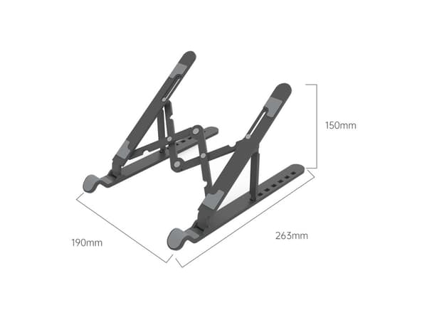 Orico Laptop stand black (PFB-A24-BK-BP)