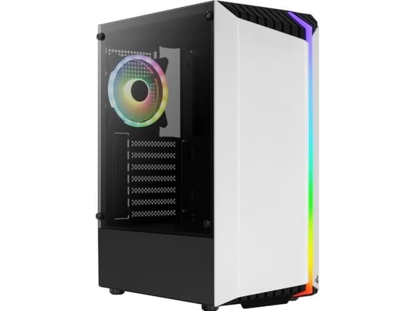 AeroCool PGS V Series Bionic-G-WT-V2 - Tempered Glass Edition - mid-tower gaming - ATX - genomskinlig sidopanel (härdat glas) - ingen strömförsörjnin