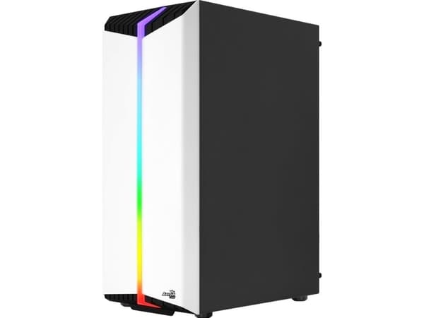 AeroCool PGS V Series Bionic-G-WT-V2 - Tempered Glass Edition - mid-tower gaming - ATX - genomskinlig sidopanel (härdat glas) - ingen strömförsörjnin