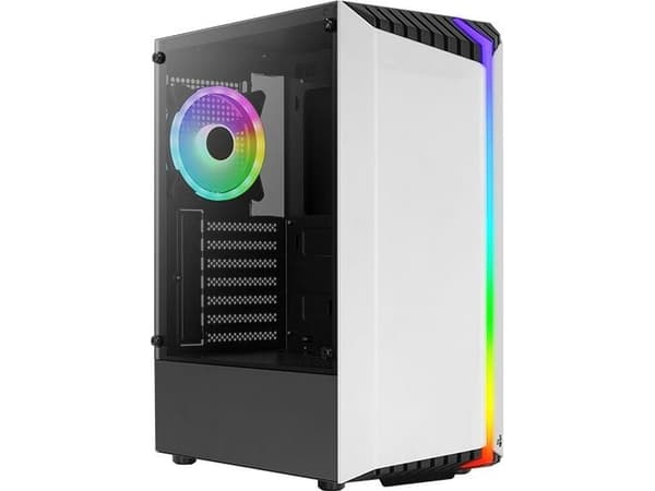 AeroCool PGS V Series Bionic-G-WT-V2 - Tempered Glass Edition - mid-tower gaming - ATX - genomskinlig sidopanel (härdat glas) - ingen strömförsörjnin