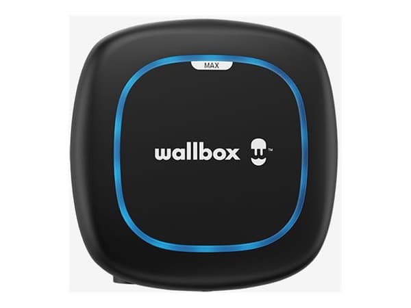 Wallbox | Lading av et elektrisk kjøretøy | Pulsar Max | 22 kW | Resultat | A| Wi-Fi, Bluetooth | Pulsar Max opprettholder den kompakte størrelsen og Sort