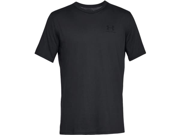 Under Armour Sportstyle Left Chest SS Men's T-Shirt Black 1326799 001 S