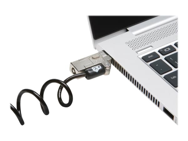 Kensington Slim NanoSaver 2.0 Portable Keyed Laptop Lock - Sikkerhetskabellås - 1.8 m